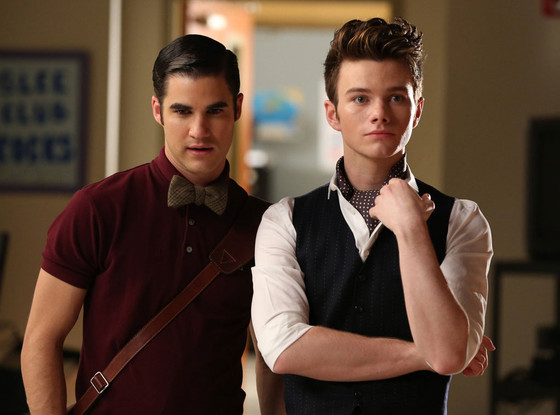 Glee, Darren Criss, Chris Colfer Glee, Darren Criss, Chris Colfer